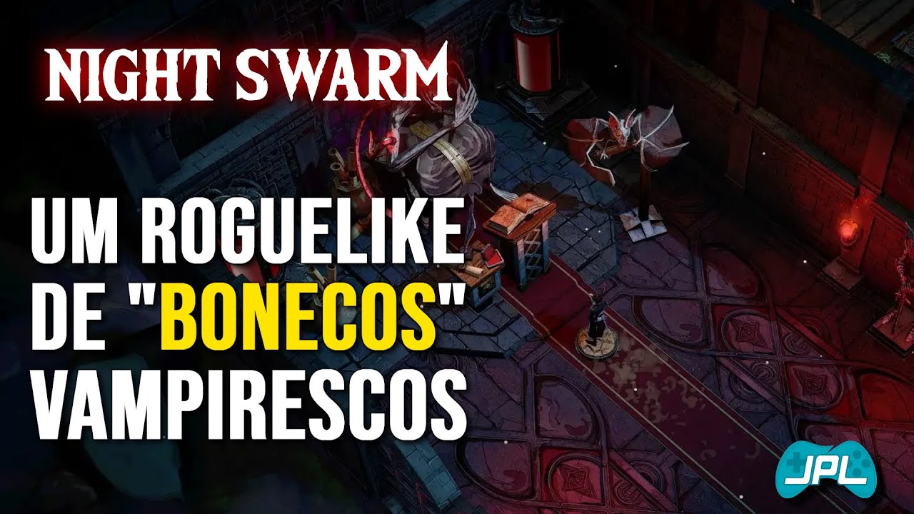 NIGHT SWARM | Um Roguelike de ACTION FIGURES vampirescos | PTBR