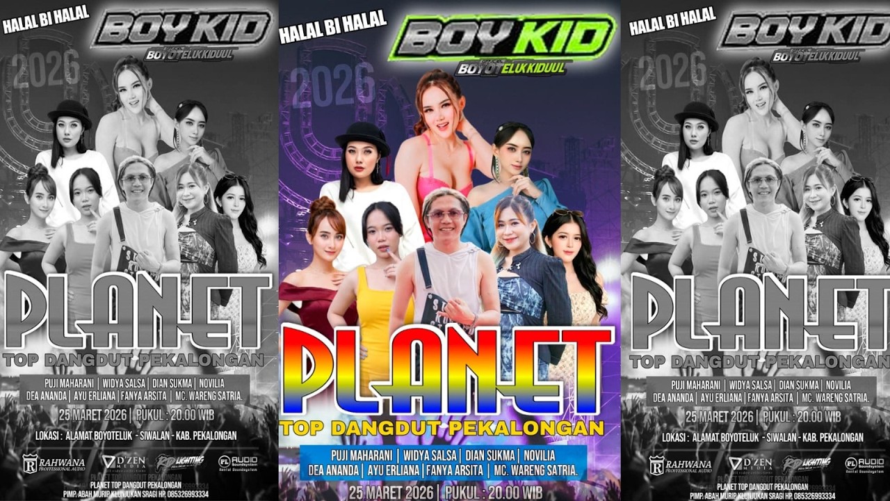 PLANET TOP DANGDUT  | HALAL BIHALAL KELUARGA BESAR 