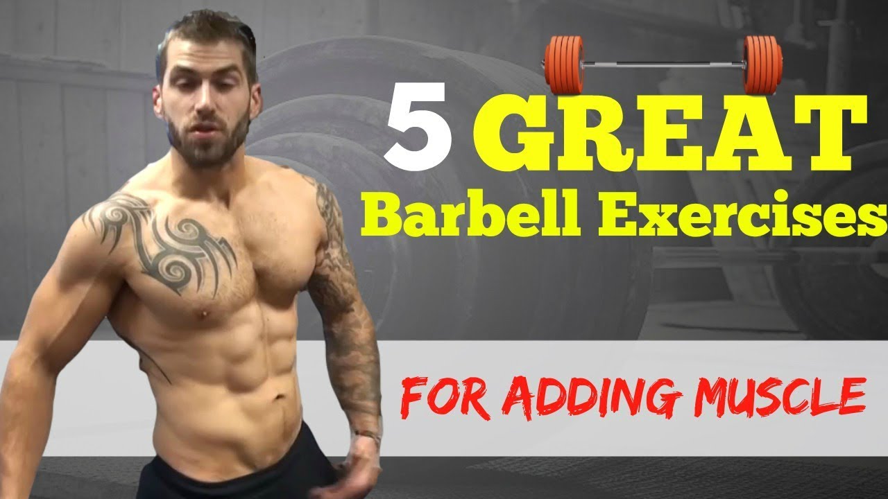 The 5 Best Barbell Exercises For Adding Muscle & Strength
