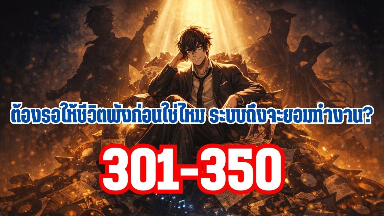 ต้องรอให้ชีวิตพังก่อนใช่ไหม ระบบถึงจะยอมทำงาน? บทที่ 301-350