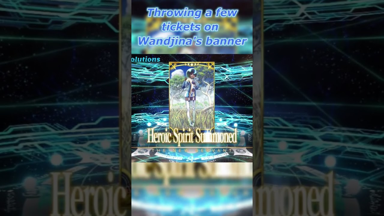 Throwing a few tickets on Wandjina's banner