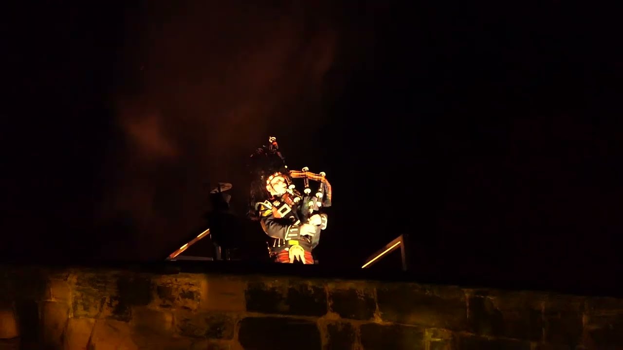 Lone Piper to Loads o' Pipers - Scotland The Brave!!
