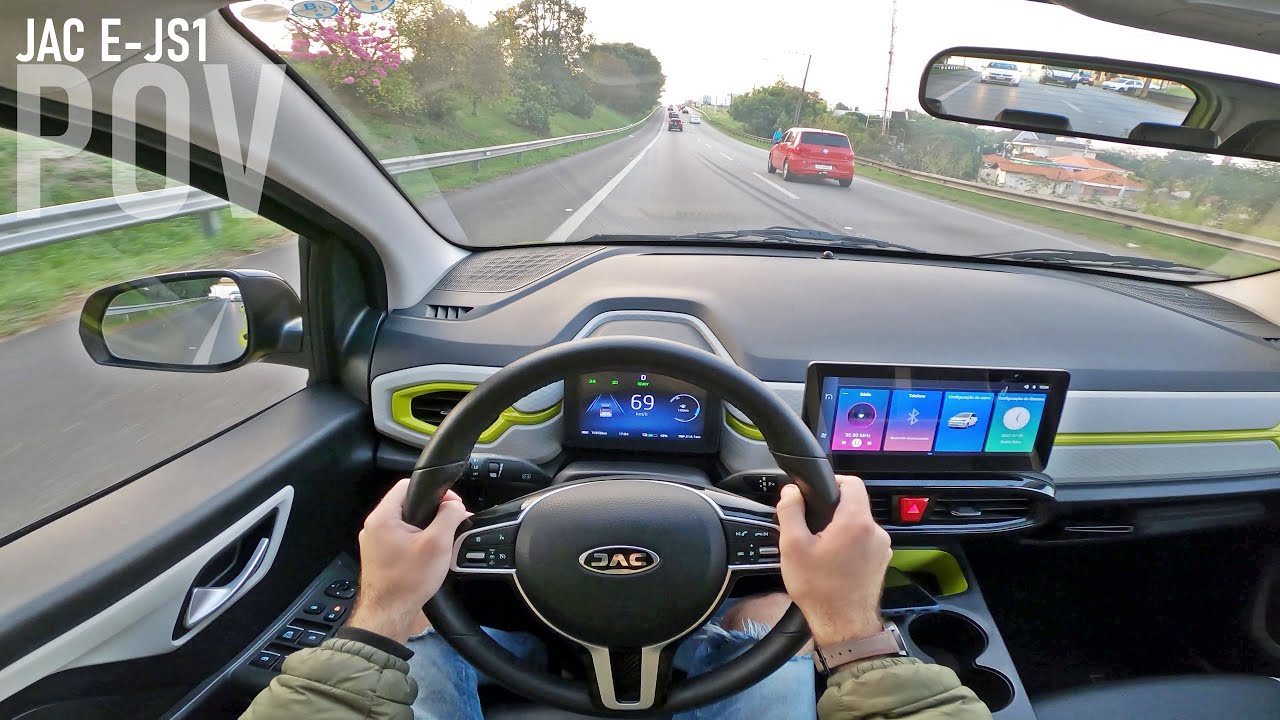POV Drive #56 | JAC E JS1 Elétrico 2022 [4K]