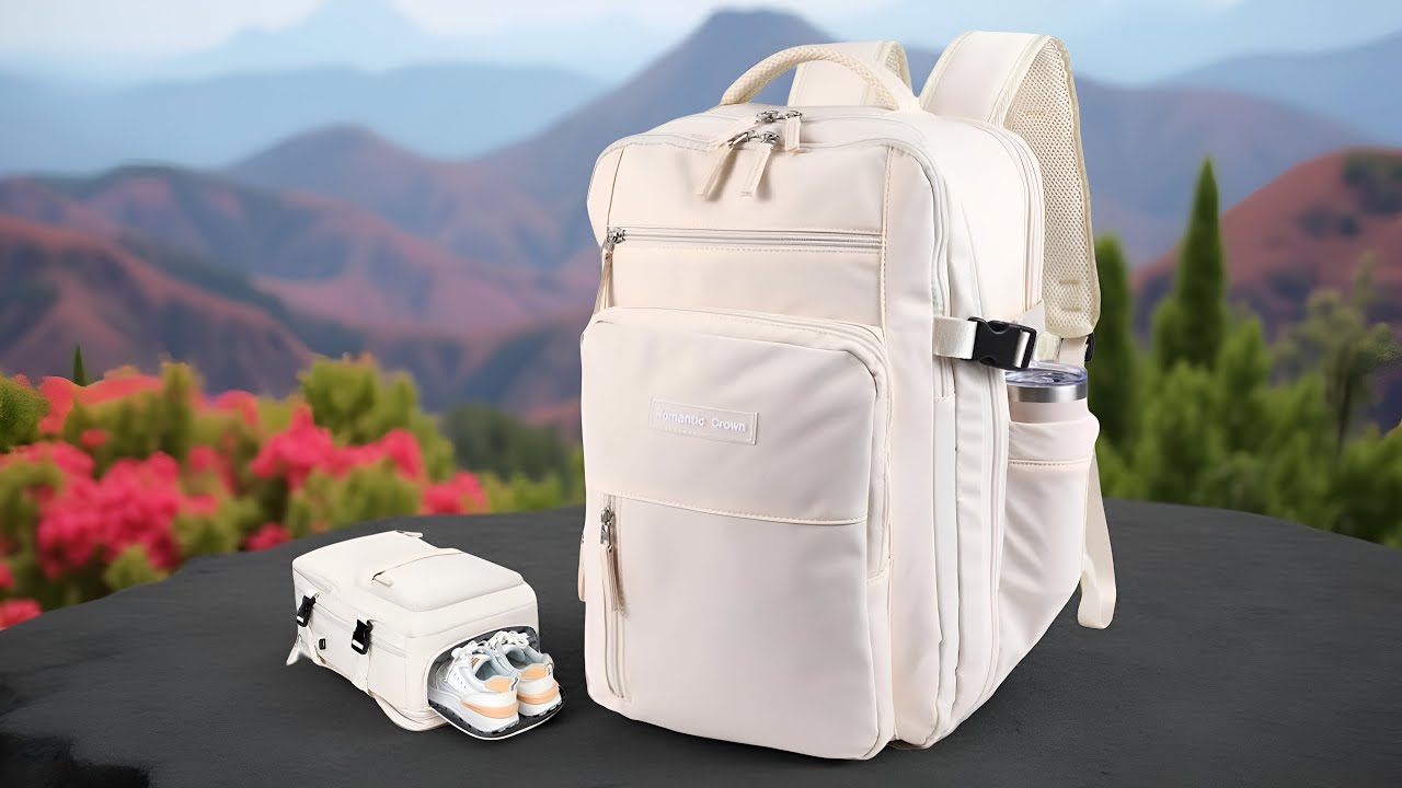 🎒✨ MOCHILA MULTIFUNCIONAL ROMANTIC CROWN EXPANSÍVEL DE 30 PARA 40 LITROS! ✨🎒