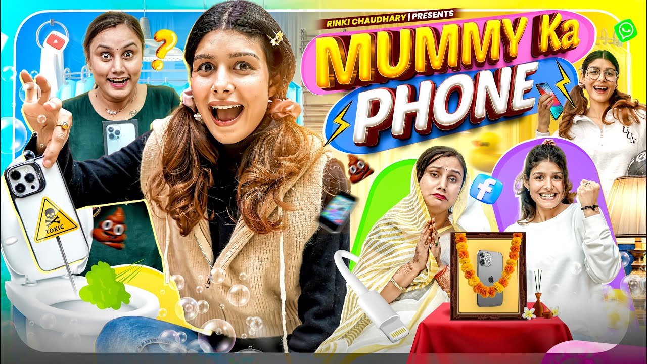 Mummy Ka Phone || Mobile Addict || Rinki Chaudhary