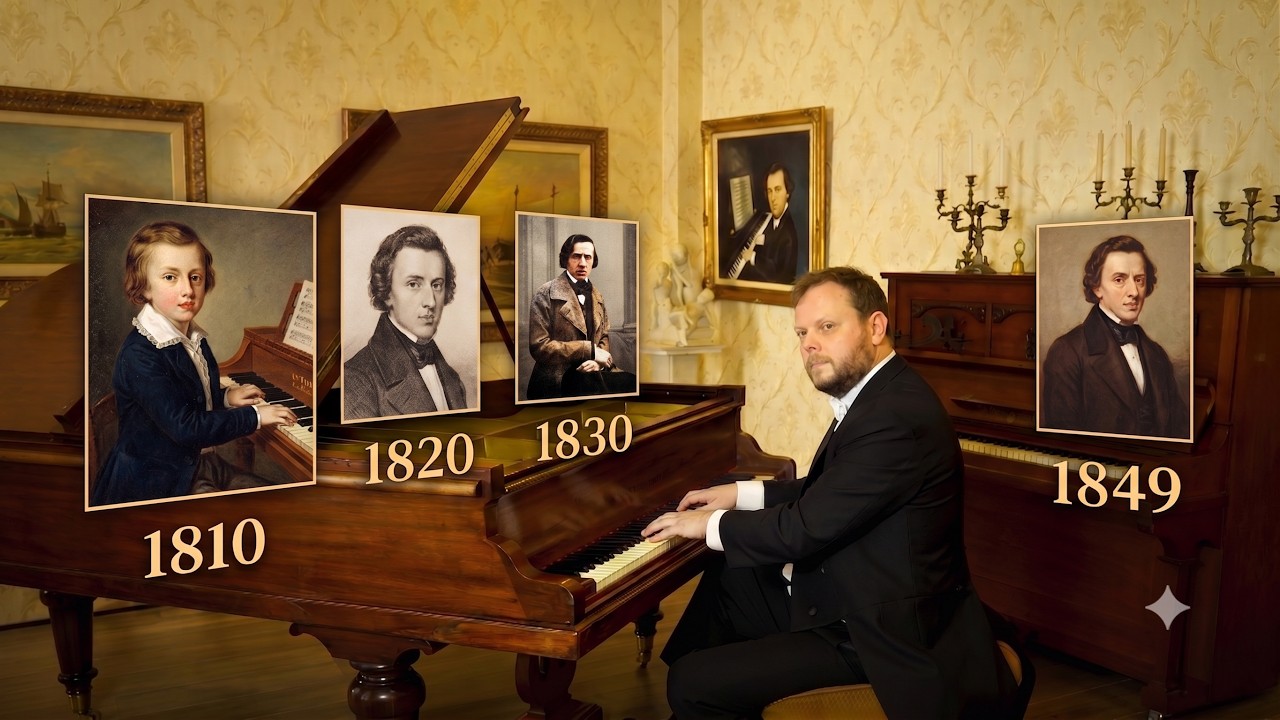 Evolution of Chopin's Music