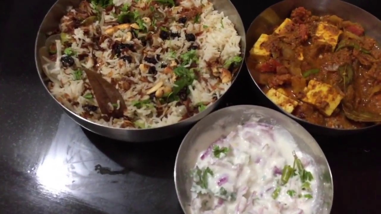 Chettinad pressure cooker meal
