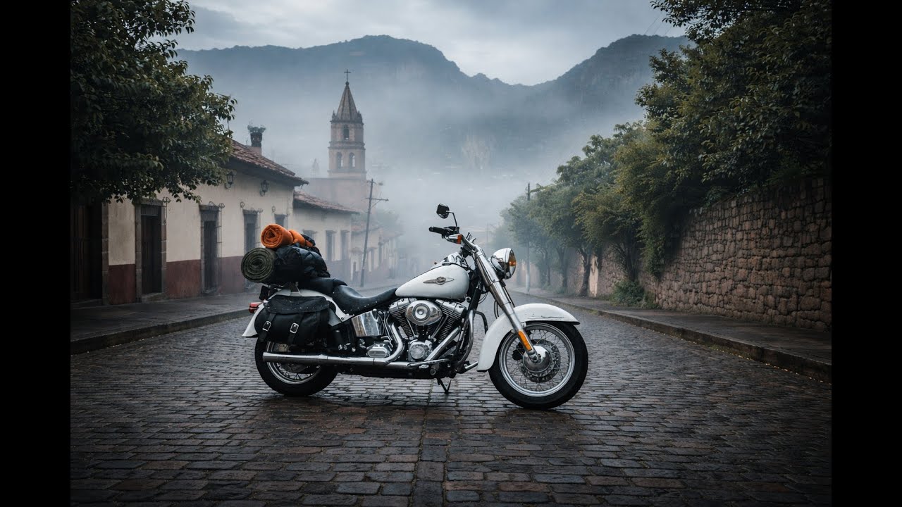 DE PUEBLA A ZACATLAN EN MOTO// HARLEY DAVIDSON SOFTAIL DELUXE