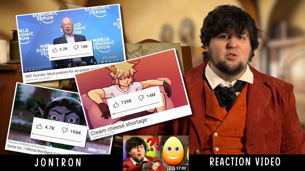 Femboy Vtuber Reacts to Watching the Most Disliked Videos (JonTron)