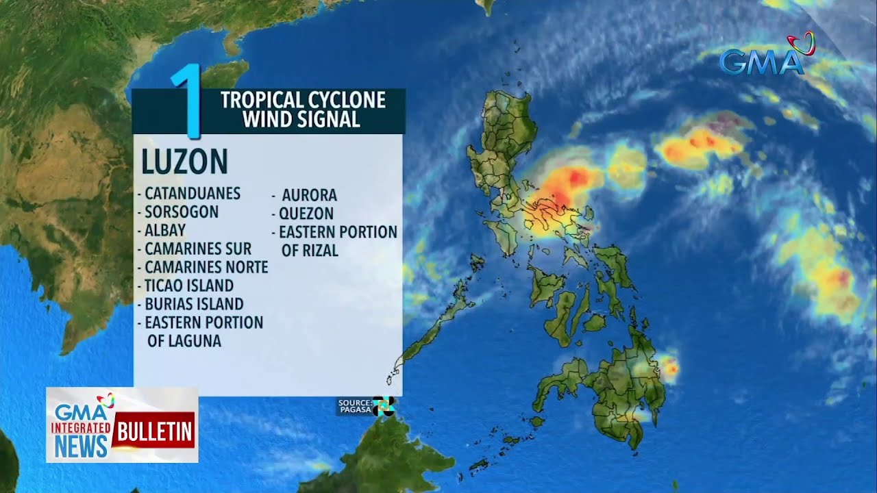 PAGASA (8AM Bulletin): Bagyong Amang, halos hindi gumagalaw sa...  | GMA Integrated News Bulletin