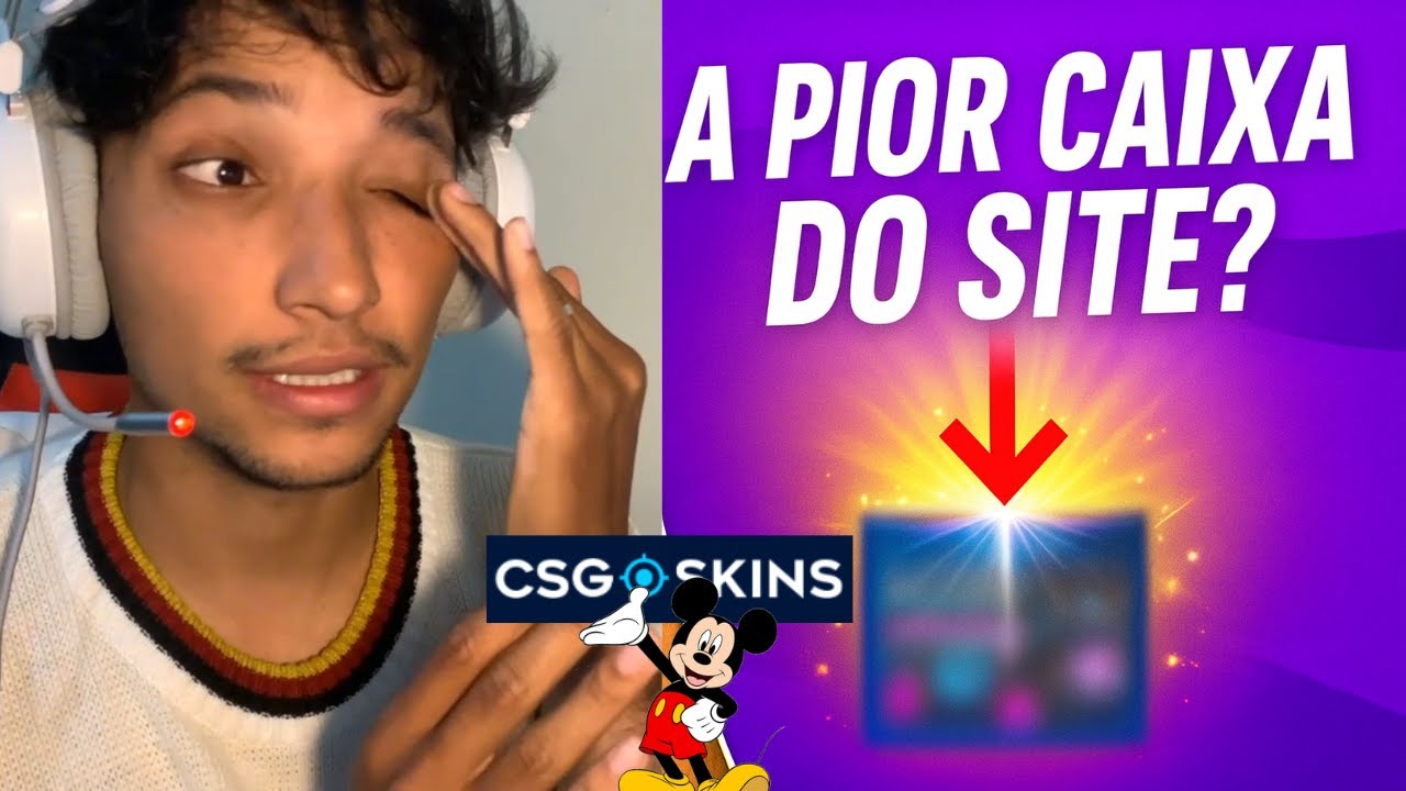 ABRINDO CAIXAS NO CSGOSKINS EM UMA CONTA SEM PATROCÍNIO.