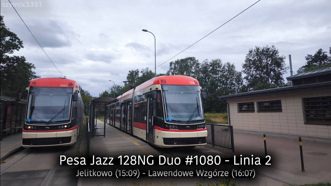 Linia 2 | Pesa Jazz 128NG Duo #1080 - GAiT Gdańsk
