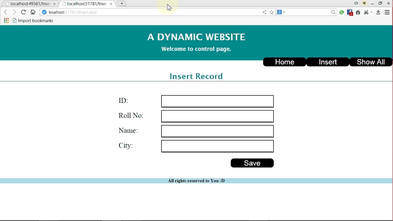 ASP.Net Class 5: Master Page with Web Forms tutorial in Sindhi