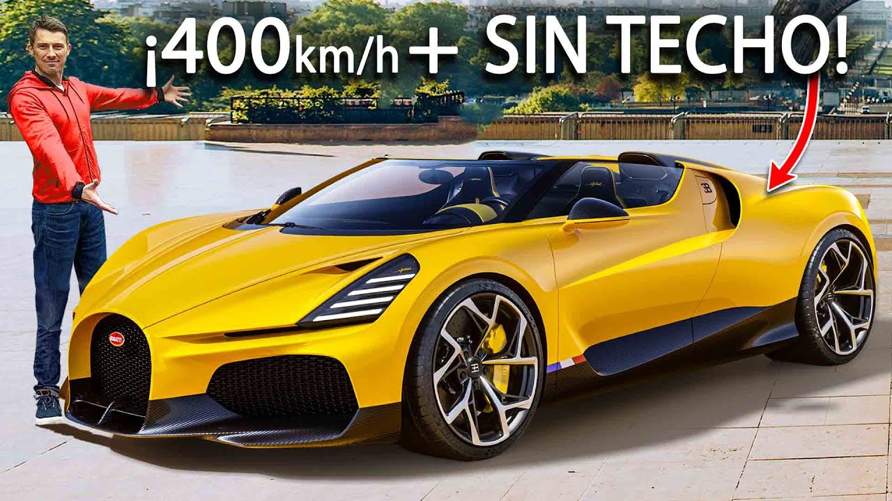 ¡Nuevo Bugatti Roadster REVELADO!