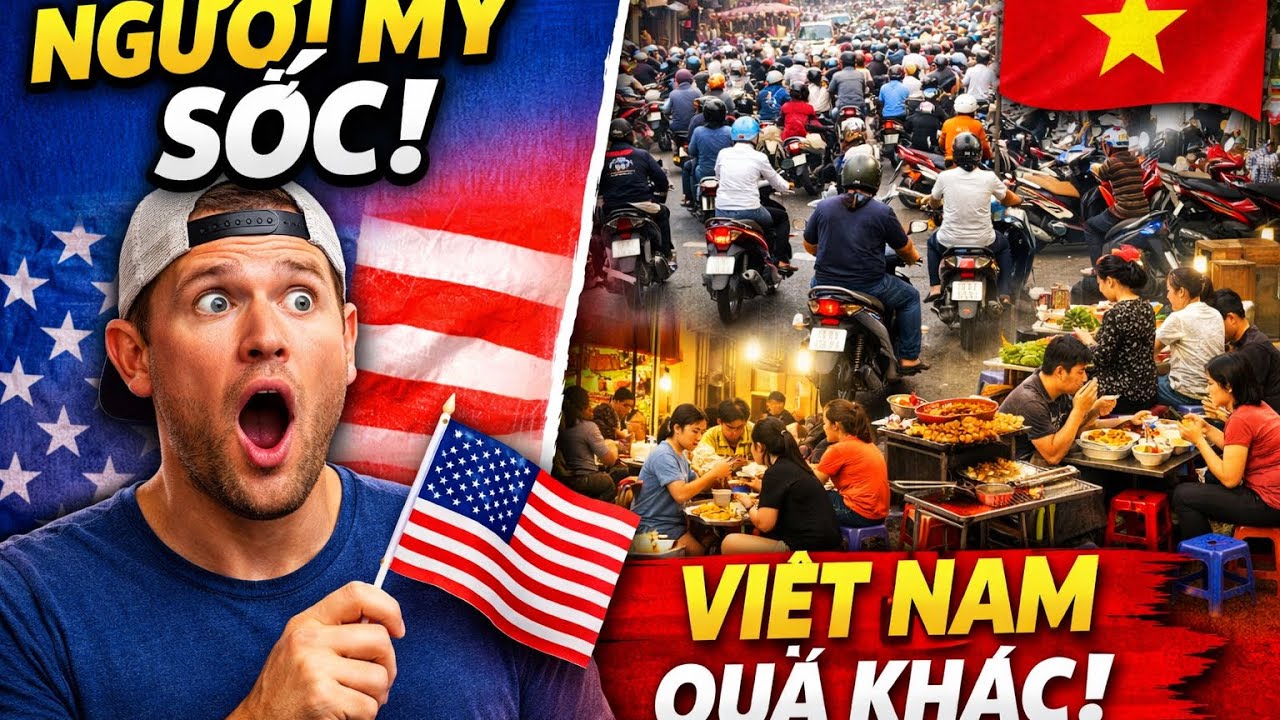 Người Mỹ sốc khi thấy điều này ở Việt Nam 🇻🇳 | cuộc sống Việt Nam khiến người nước ngoài bất ngờ