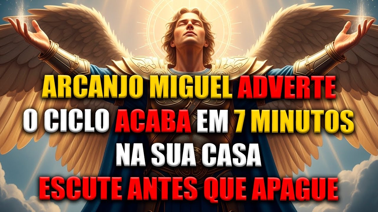 Arcanjo Miguel Revela: O Ciclo Que Se Fecha na Sua Casa Neste Momento