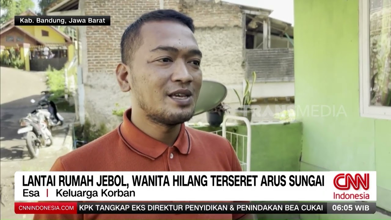 Lantai Rumah Jebol, Wanita Hilang Terseret Arus Sungai | REDAKSI PAGI (05/02/26)