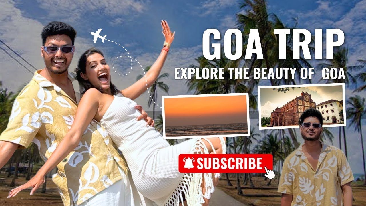  Old Goa Church | Vagator Beach Vibes | Secret Venue Collaboration 🤫 | Goa Trip Vlog | Marathi Vlog