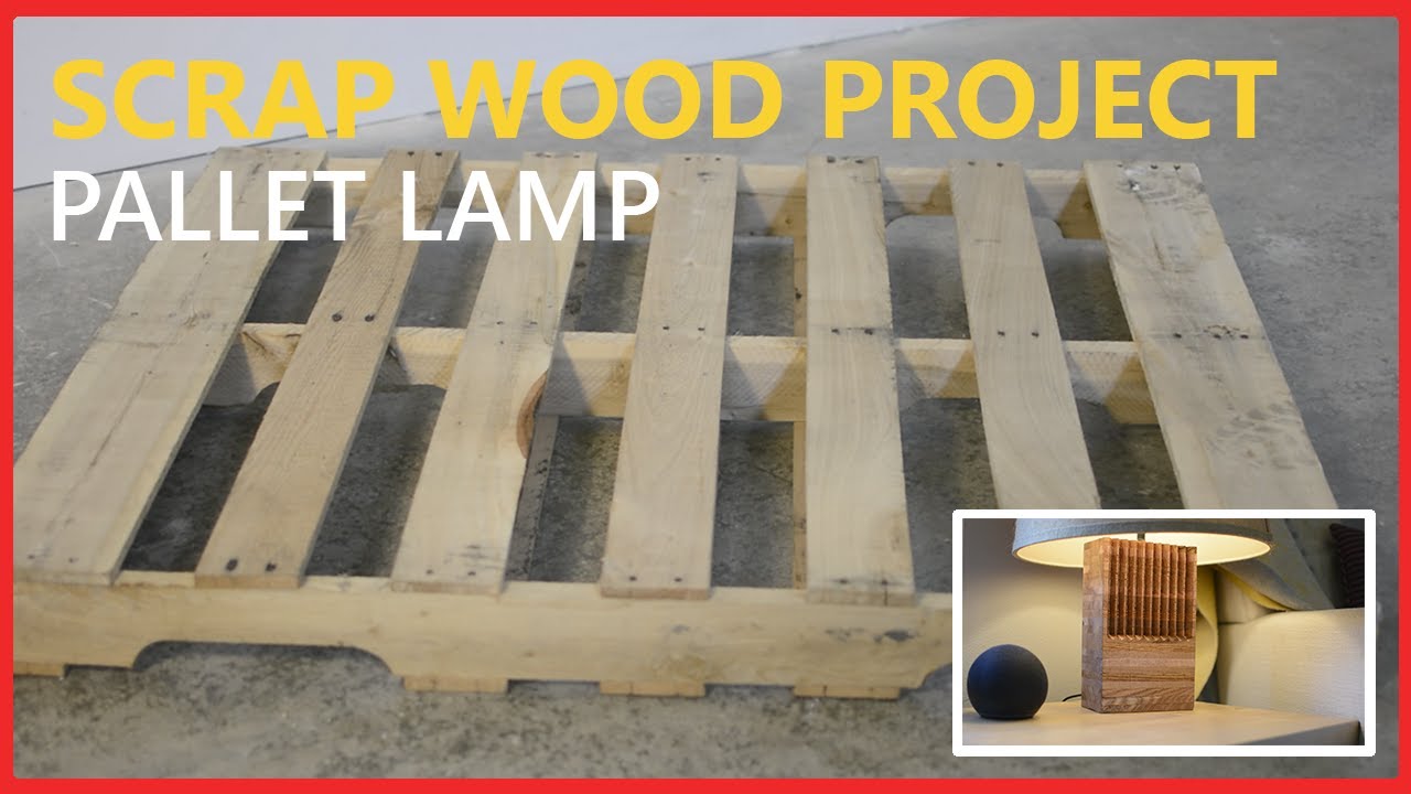 Upcycled Pallet Lamp