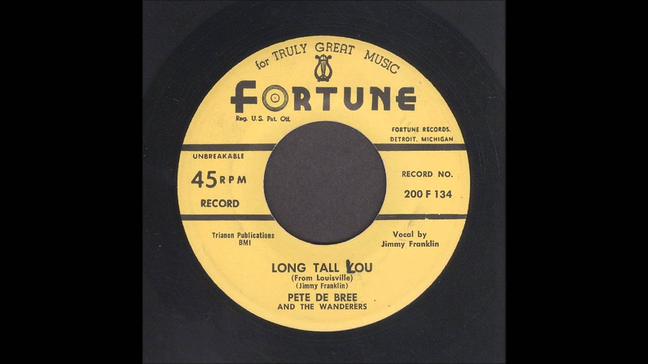 Pete De Bree - Long Tall Lou - Rockabilly 45