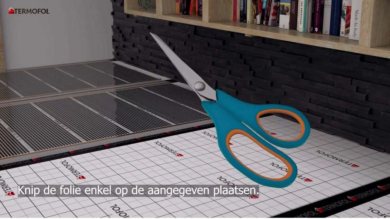 Termofol Elektrische Vloerverwarming Folie voor Efficiënt Verwarmen