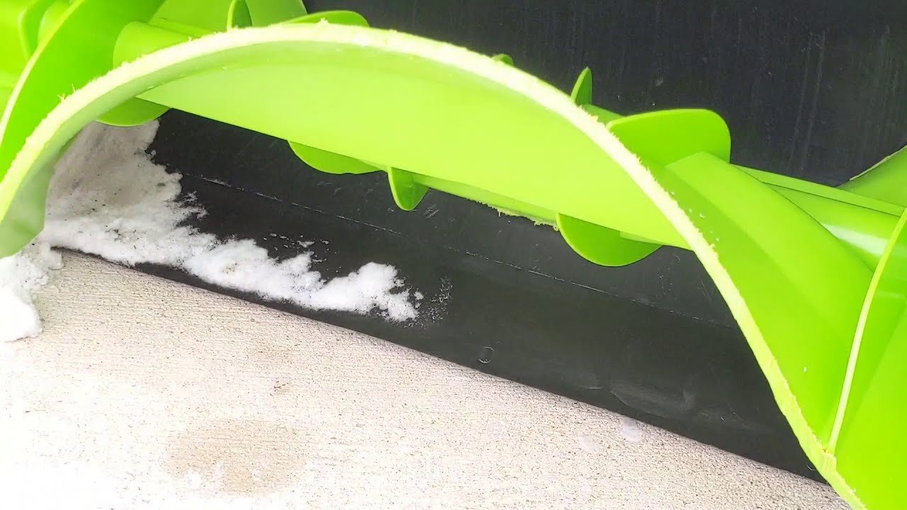 replacing scraper again on Greenworks 20" 80v snow blower