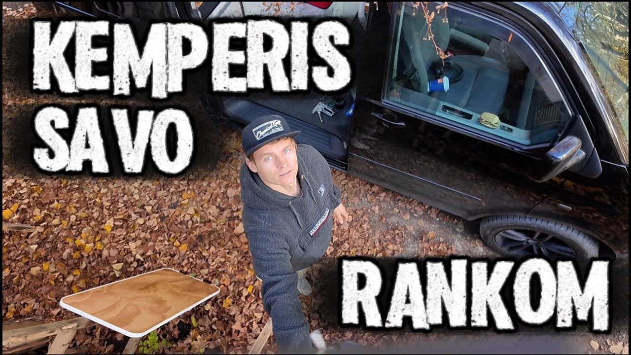 Iš auto į kemperi ir mobile detailing | Baldu gamyba