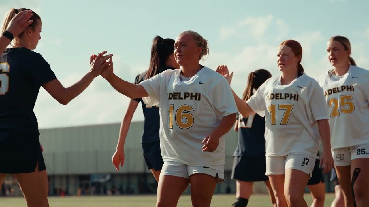 Adelphi vs Pace Women's Lacrosse Cinematic Highlights (4kUHD)