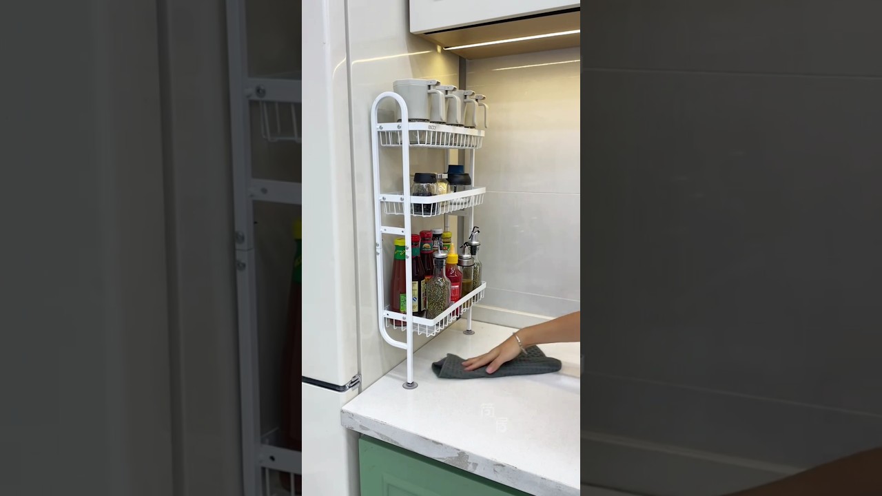 Unique home accessories and kitchen accessories rack 😍😍 #kitchen #organizers #amazon #shorts
