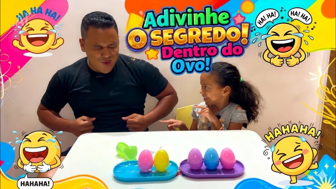 Ovo Surpresa! 🐣#supertina #paiefilha #brincadeiras #viral #familia #viral #viralizar #blogger 