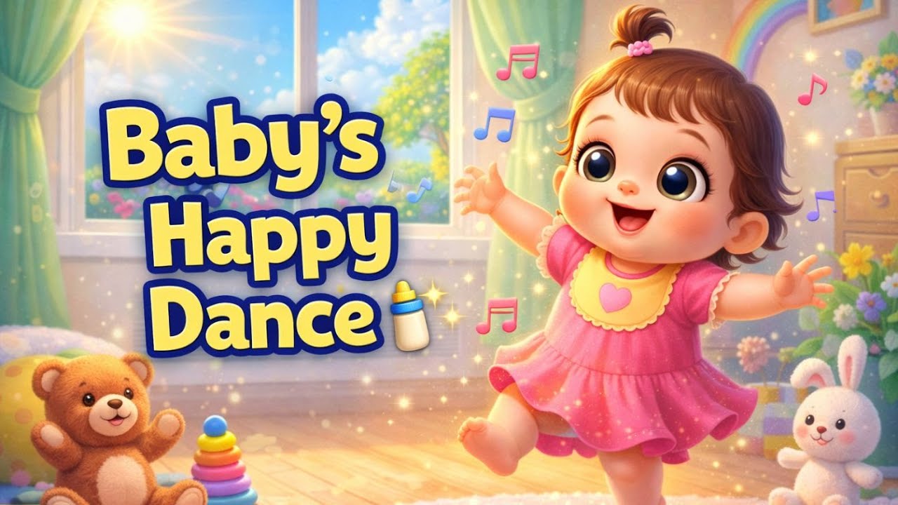 Baby’s Happy Dance | Tamil Kids Song | Joyful Tamil Animation for Toddlers