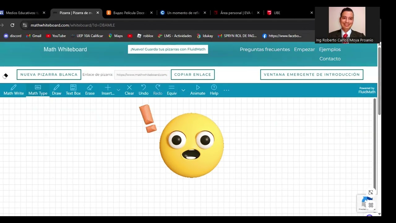 PIZARRA PARA ENSEÑAR MATEMÁTICAS MATHWHITEBOARD CON IA
