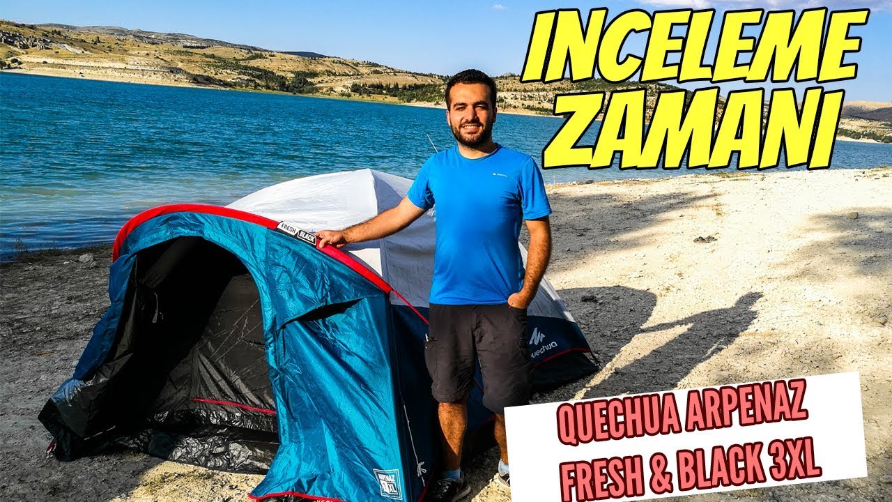 Quechua Arpenaz Fresh & Black 3 XL Çadır İncelemesi - Yaz Ayları İçin İdeal Çadır