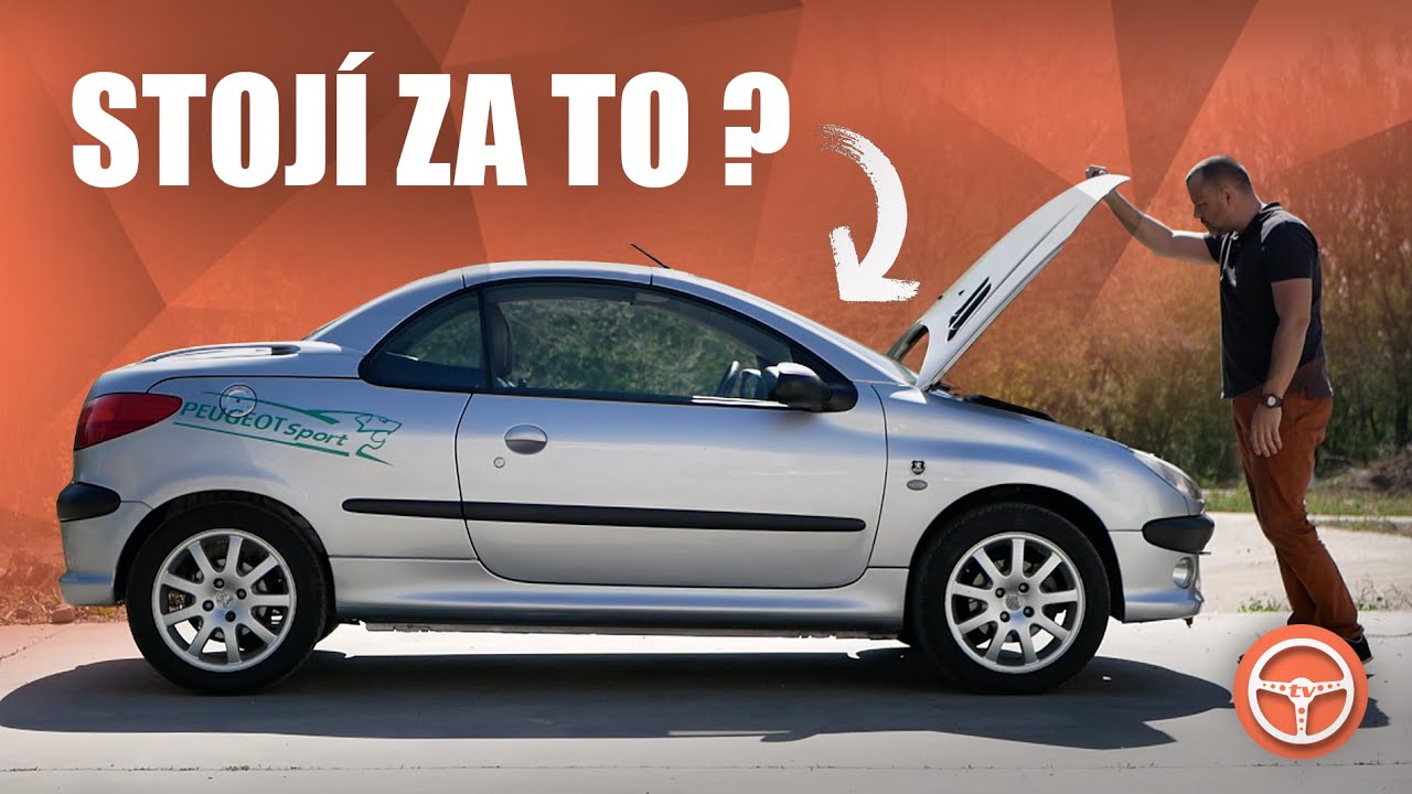 Peugeot 206 CC je najlacnejšie kabrio, má ale zmysel? - volant.tv