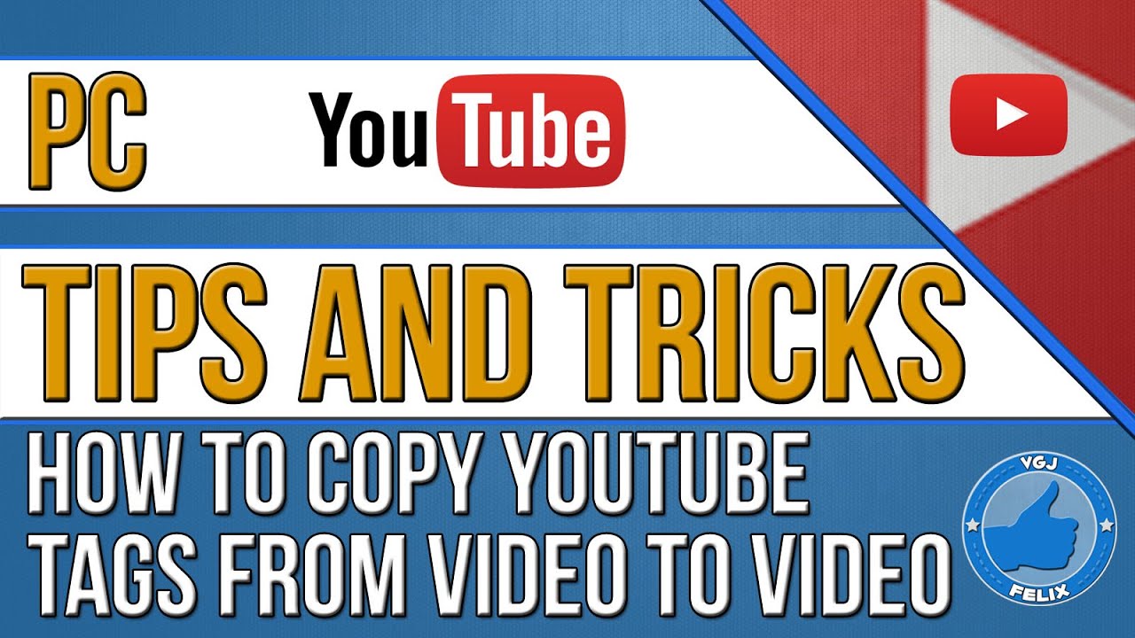 The BEST Youtube Tips: How to Copy Tags From One Video to Another