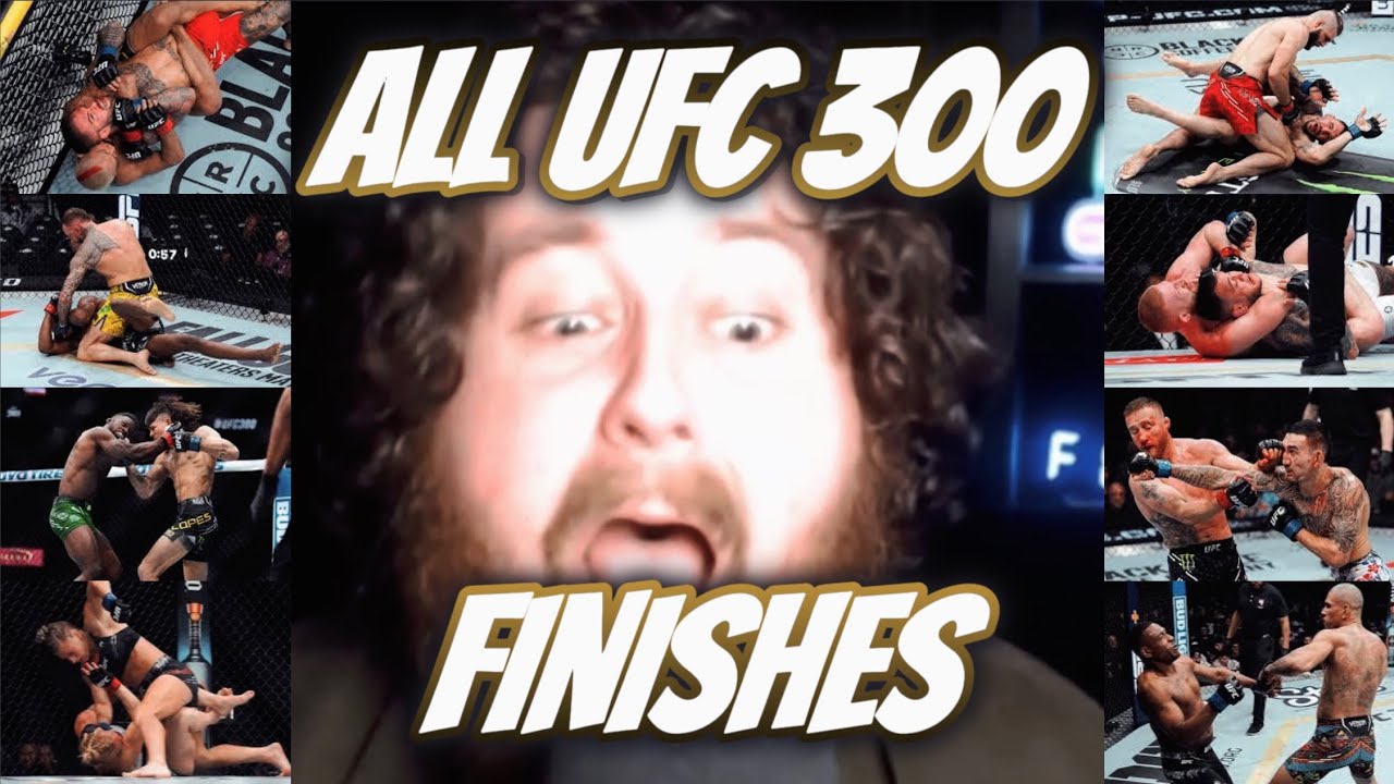Гуру ММА реагирует на каждый финиш в программе боев UFC 300!