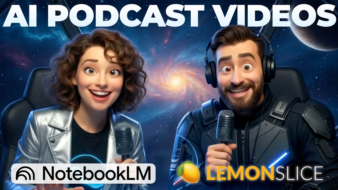 Превратите подкасты NotebookLM в 3D-видео Pixar (ТАК ЛЕГКО!)