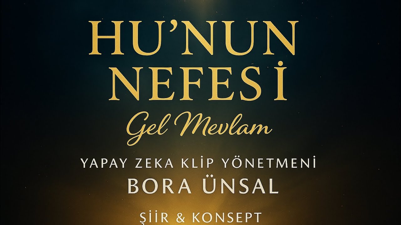 ✨ HU’NUN NEFESİ – GEL MEVLAM | BORA ÜNSAL / YAPAY ZEKA SANATÇISI