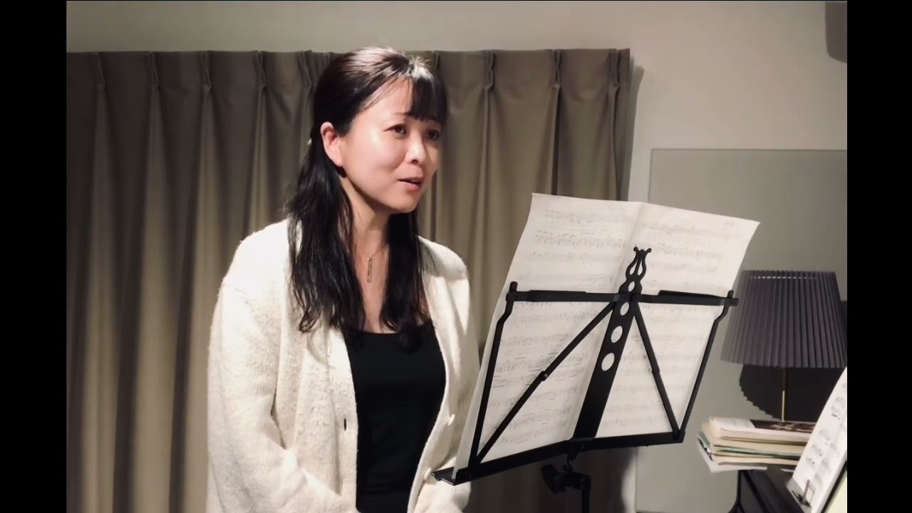 またV'adoro pupille／優しい眼差しよ／sung by Manami／ソプラノ／ヘンデル作曲オペラ「ジュリオ・チェーザレ」よりクレオパトラのアリア