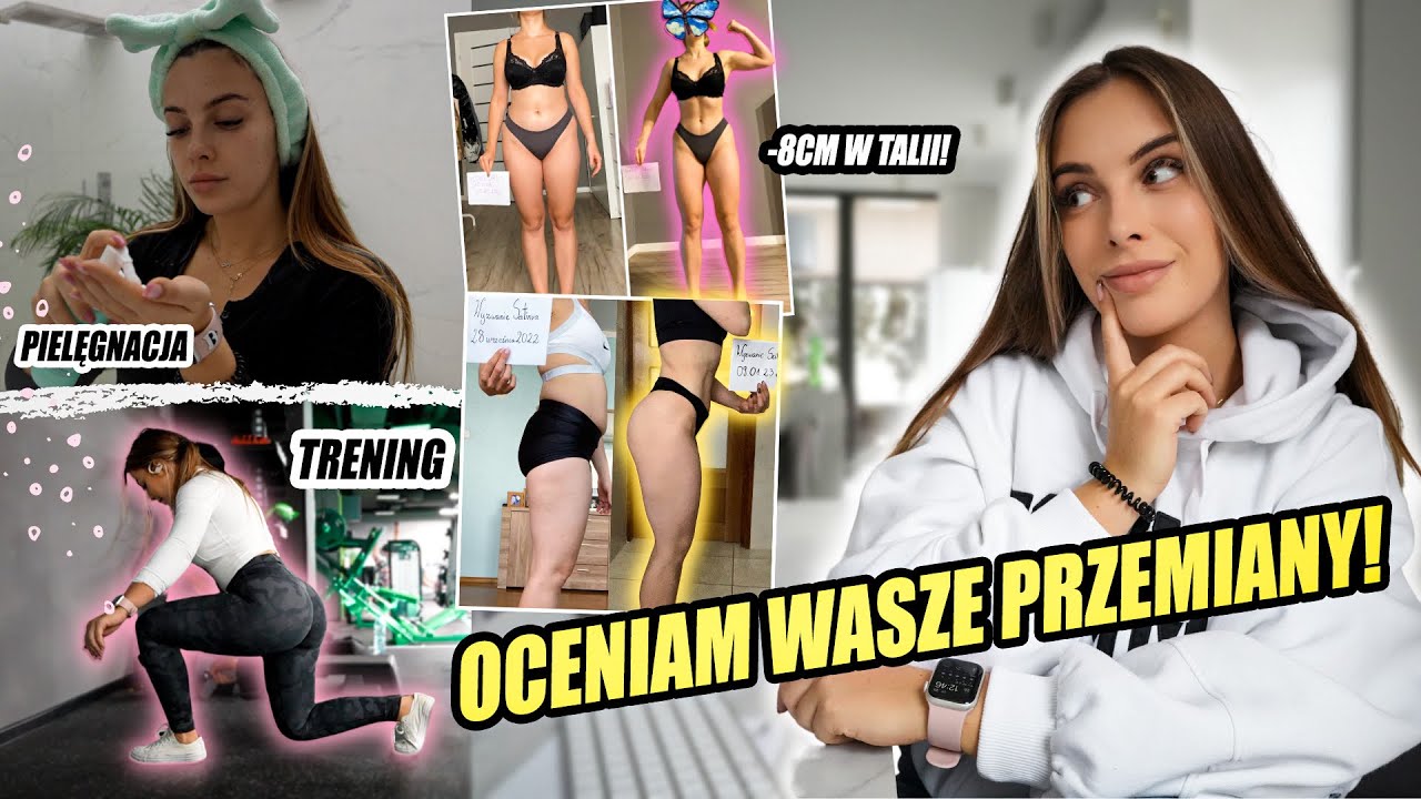 Trening pośladków 💪🏼|| Oceniam wasze przemiany😱