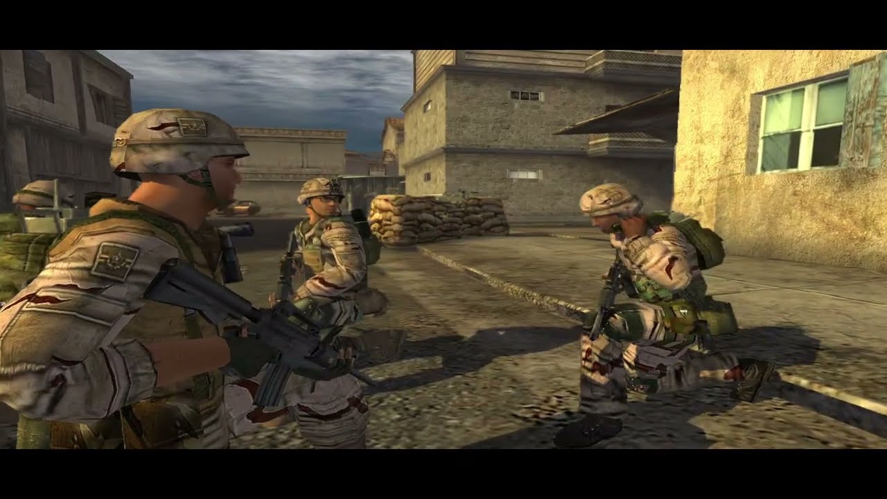 Full Spectrum Warrior (2004) - Part 3 Booking Hotel