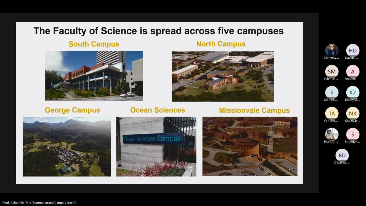 Dean’s Address – Prof Christa Grobler Executive Dean 2026 Meeting Recording - Orientation