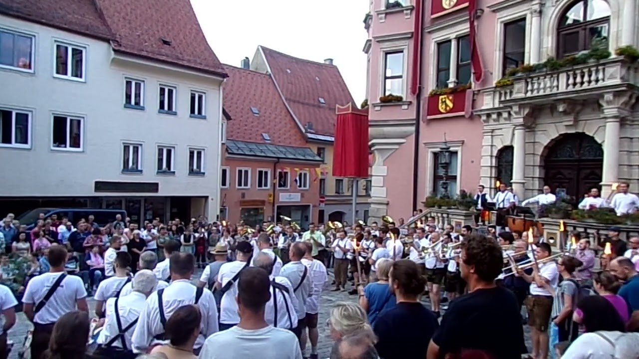 Tänzelfest Kaufbeuren 2023 - Zapfenstreich der Ehemaligen
