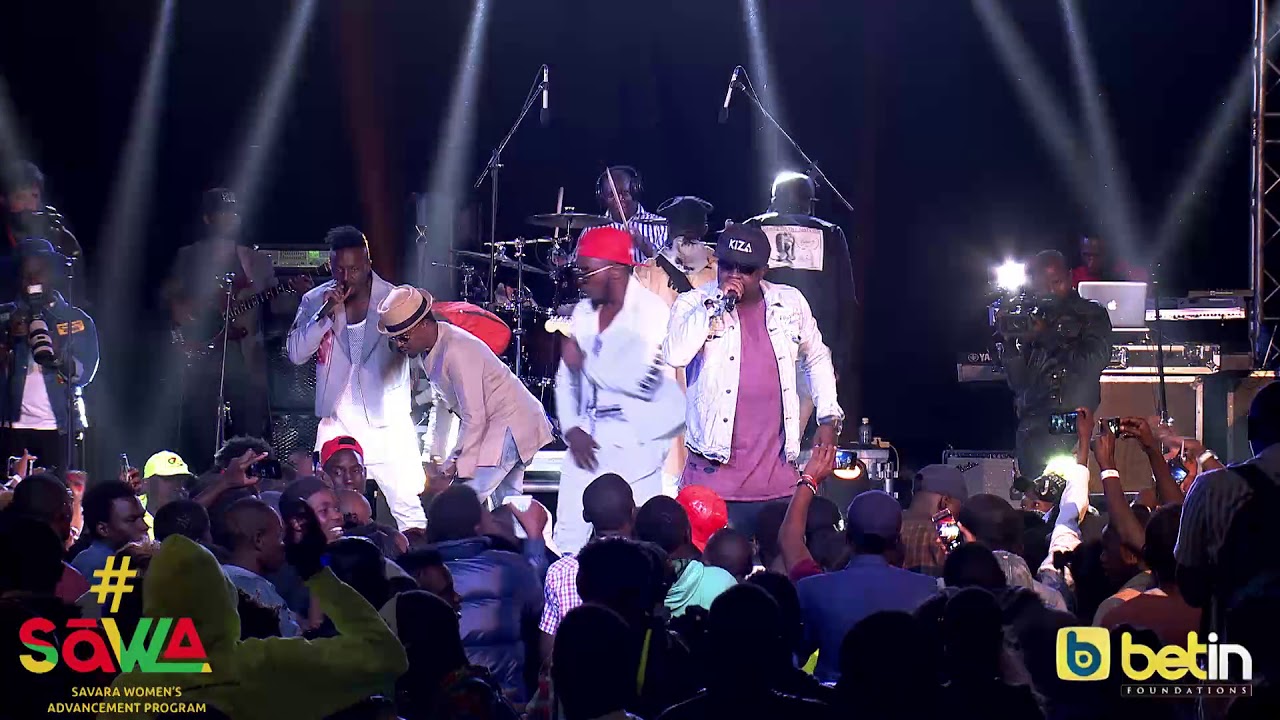 Sauti Sol Gentleman ft  P unit Performance   SAWA Concert & Launch
