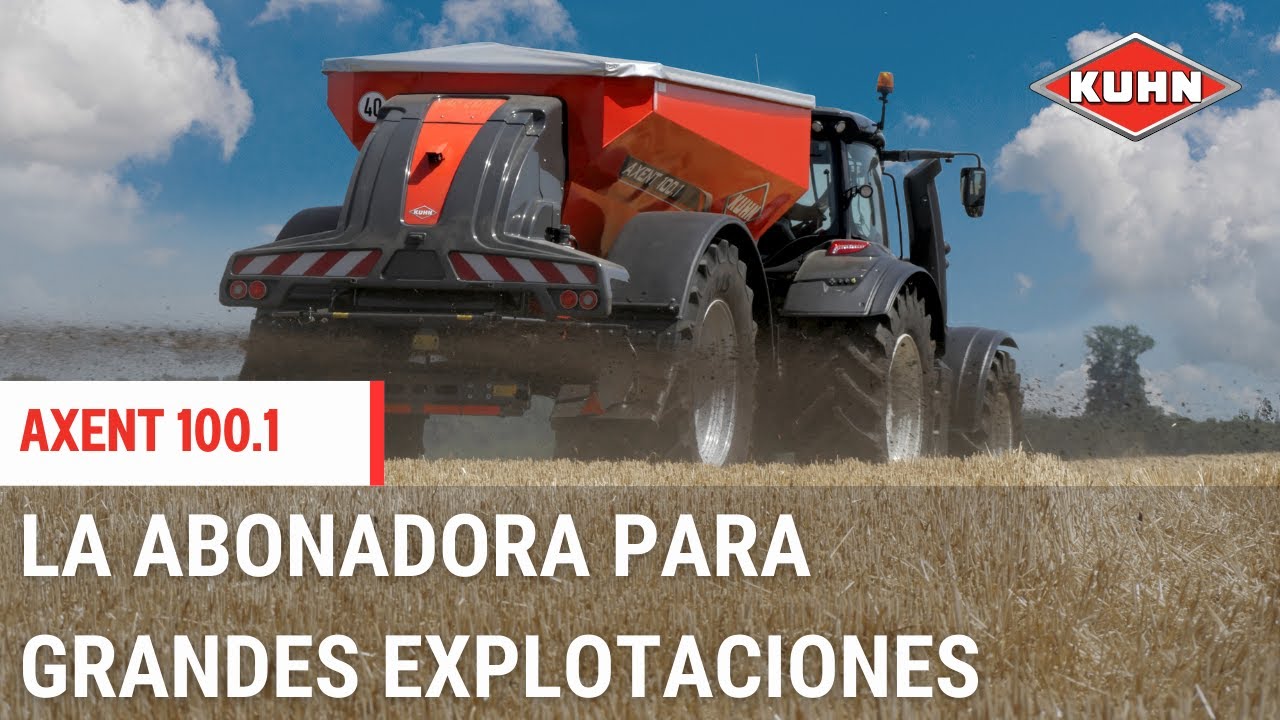 Abonadora arrastrada AXENT 100.1 | Precisi&oacute;n y Eficiencia para Grandes Explotaciones