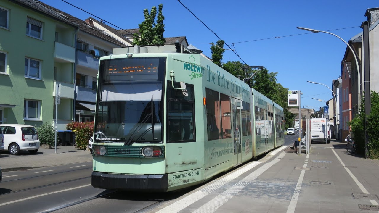 [Sound] Straßenbahn Duewag R1.1 (6Z) | #9459 | Stadtwerke Bonn GmbH