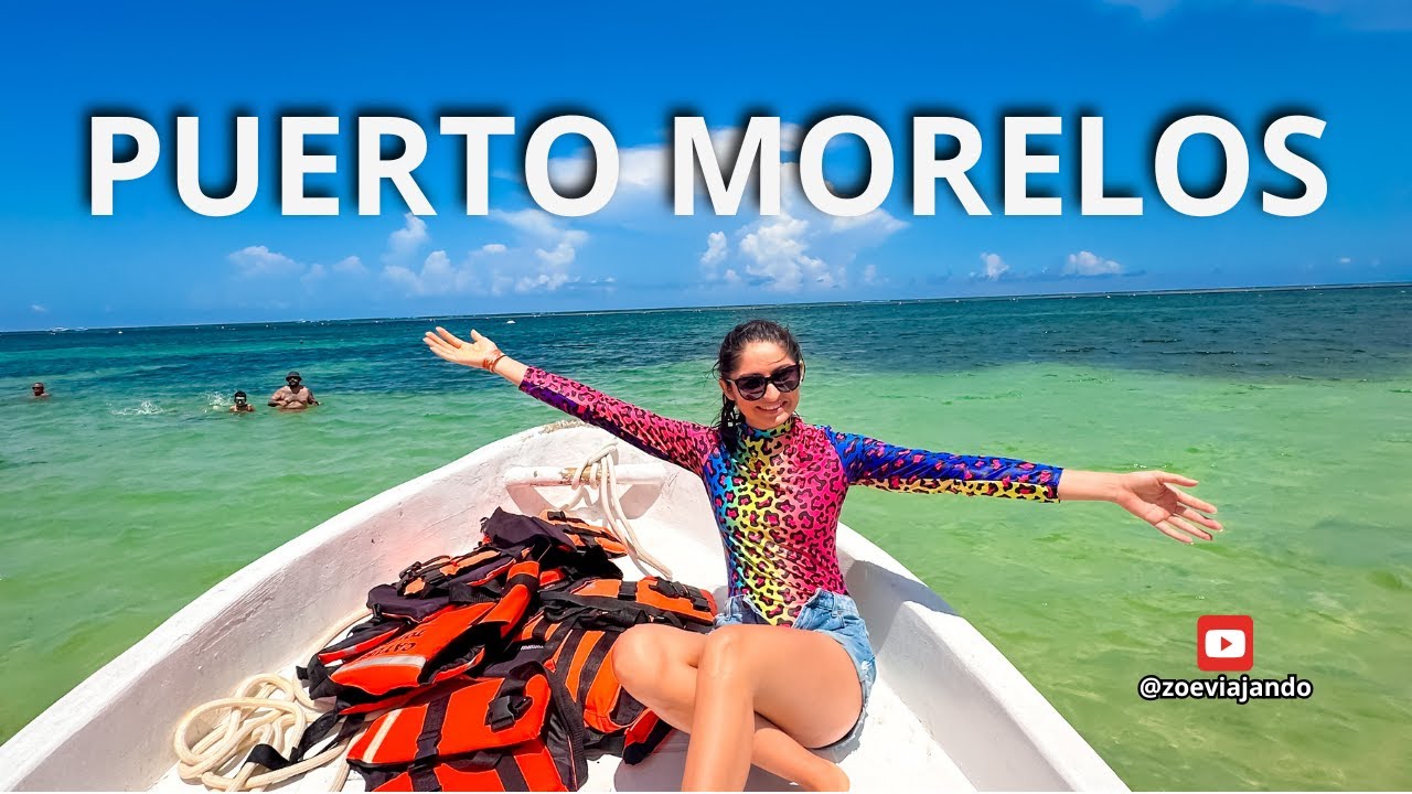 Tour de Snorkel TODO INCLUIDO saliendo de Cancún✅ Snorkel en Puerto Morelos, México | 4K