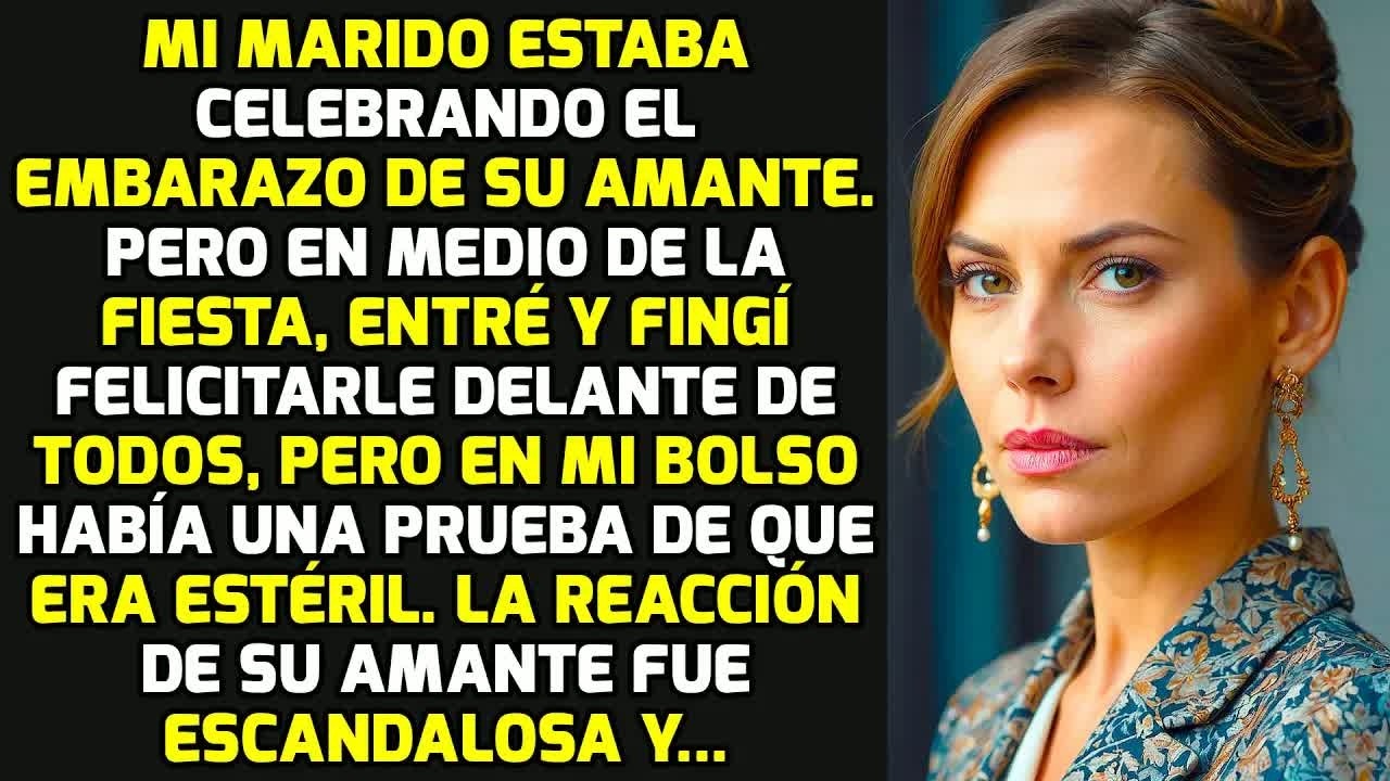 En La Fiesta Mi Marido Celebraba El Embarazo De Su Amante. Pero Descubrí Su Secreto.. HISTORIAS VIDA