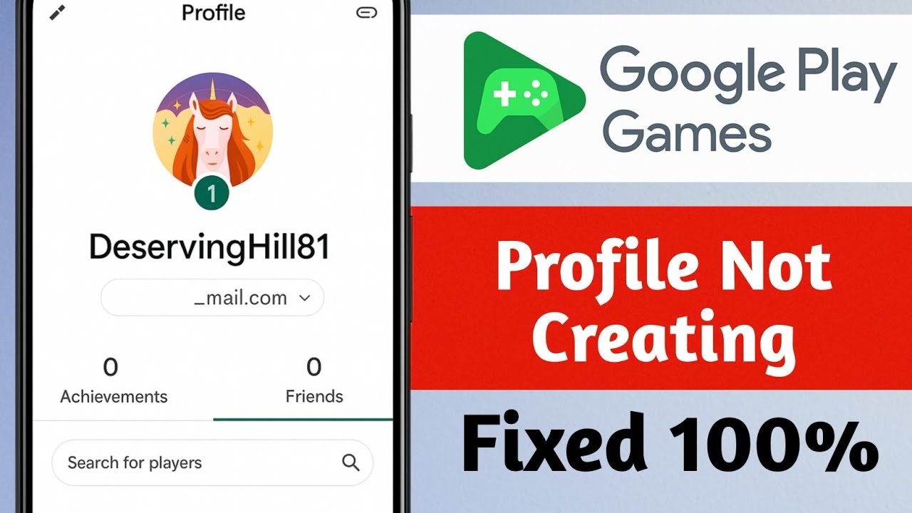 Как исправить проблему с не создаваемым профилем в Google Play Играх (простое руководство 2025 года)