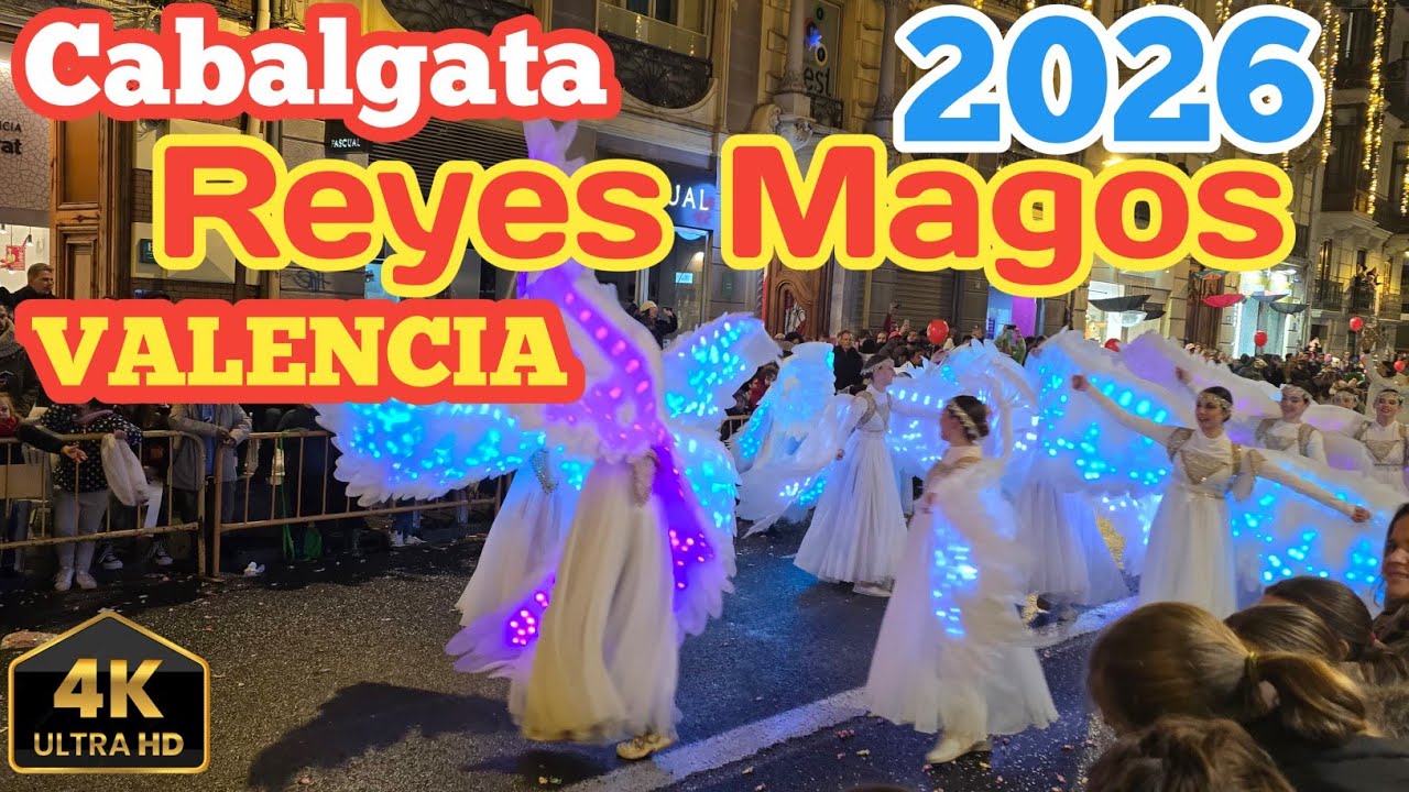 Cabalgata De Los Reyes Magos 2026 Valencia  #CavalcadaVLC #CabalgataVLC #ReyesMagos, #València 